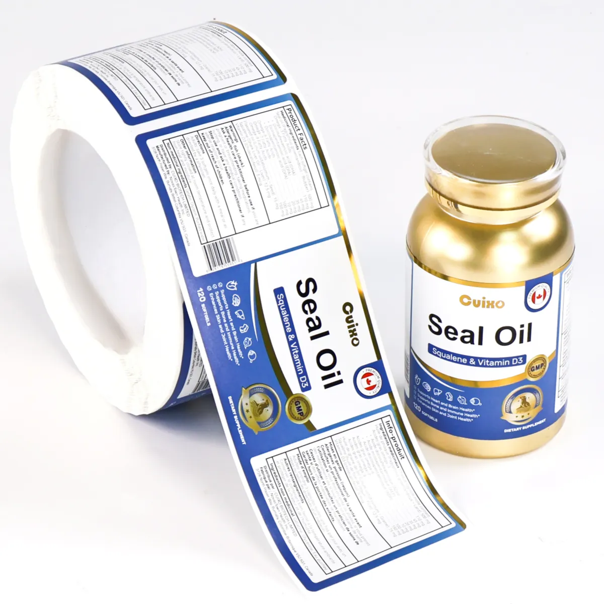 Health Supplement Label